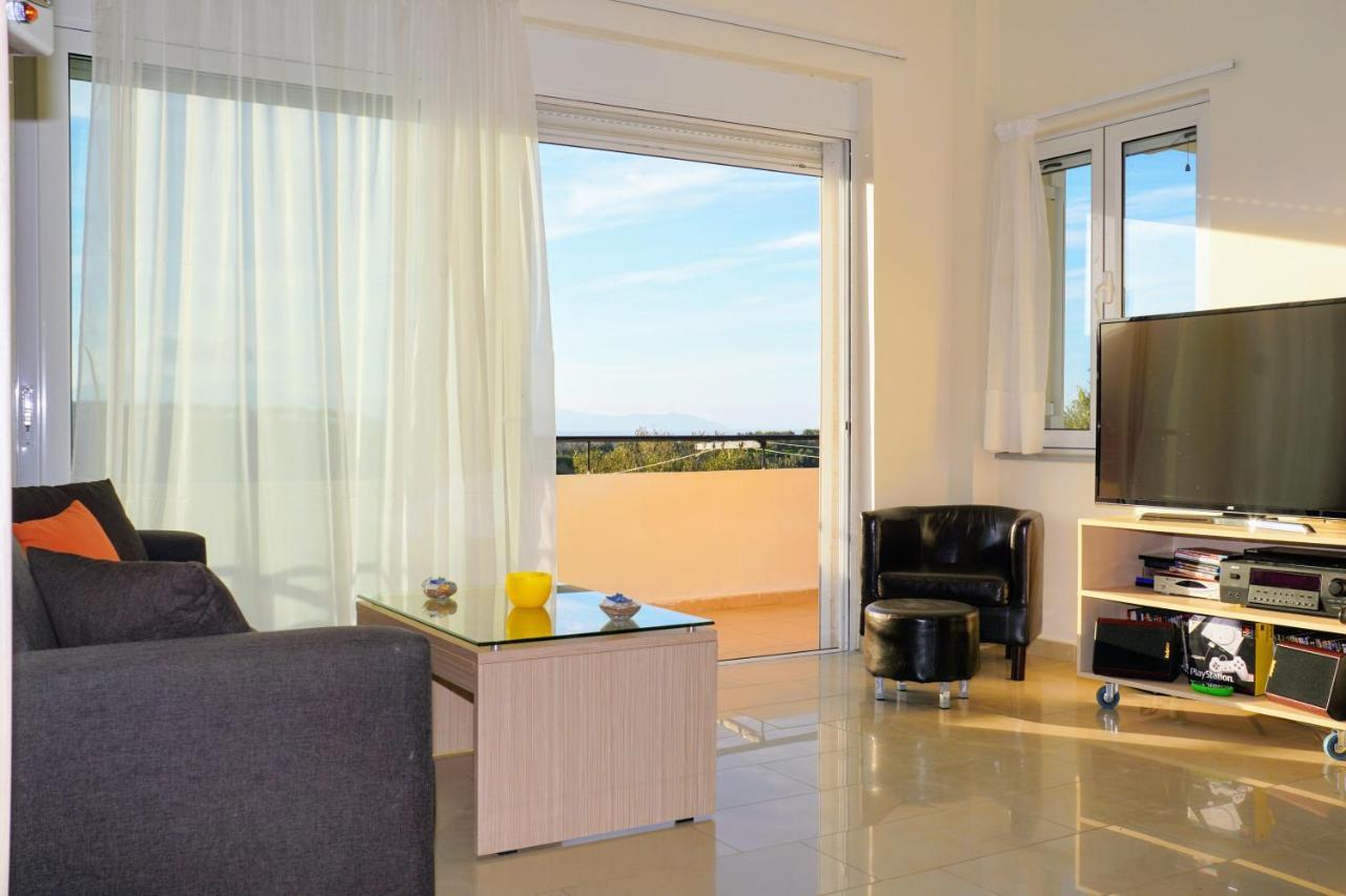 Olive Tree Hillside Apartment Stalós Exteriér fotografie