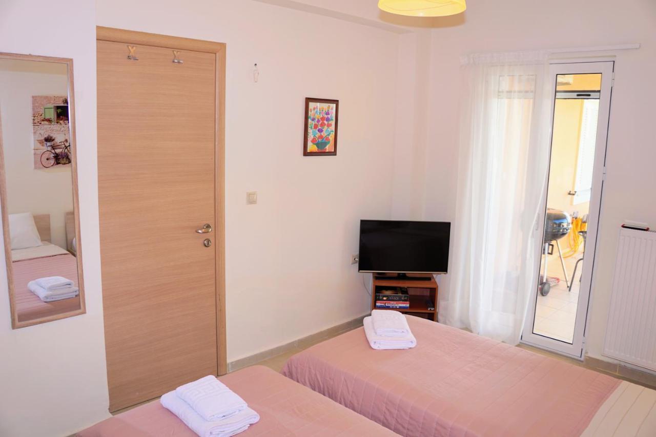 Olive Tree Hillside Apartment Stalós Exteriér fotografie