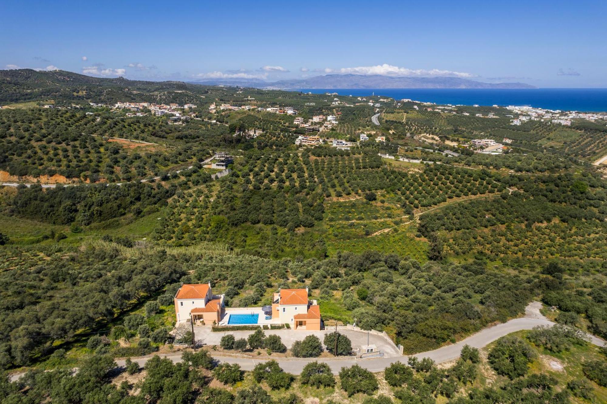 Olive Tree Hillside Apartment Stalós Exteriér fotografie