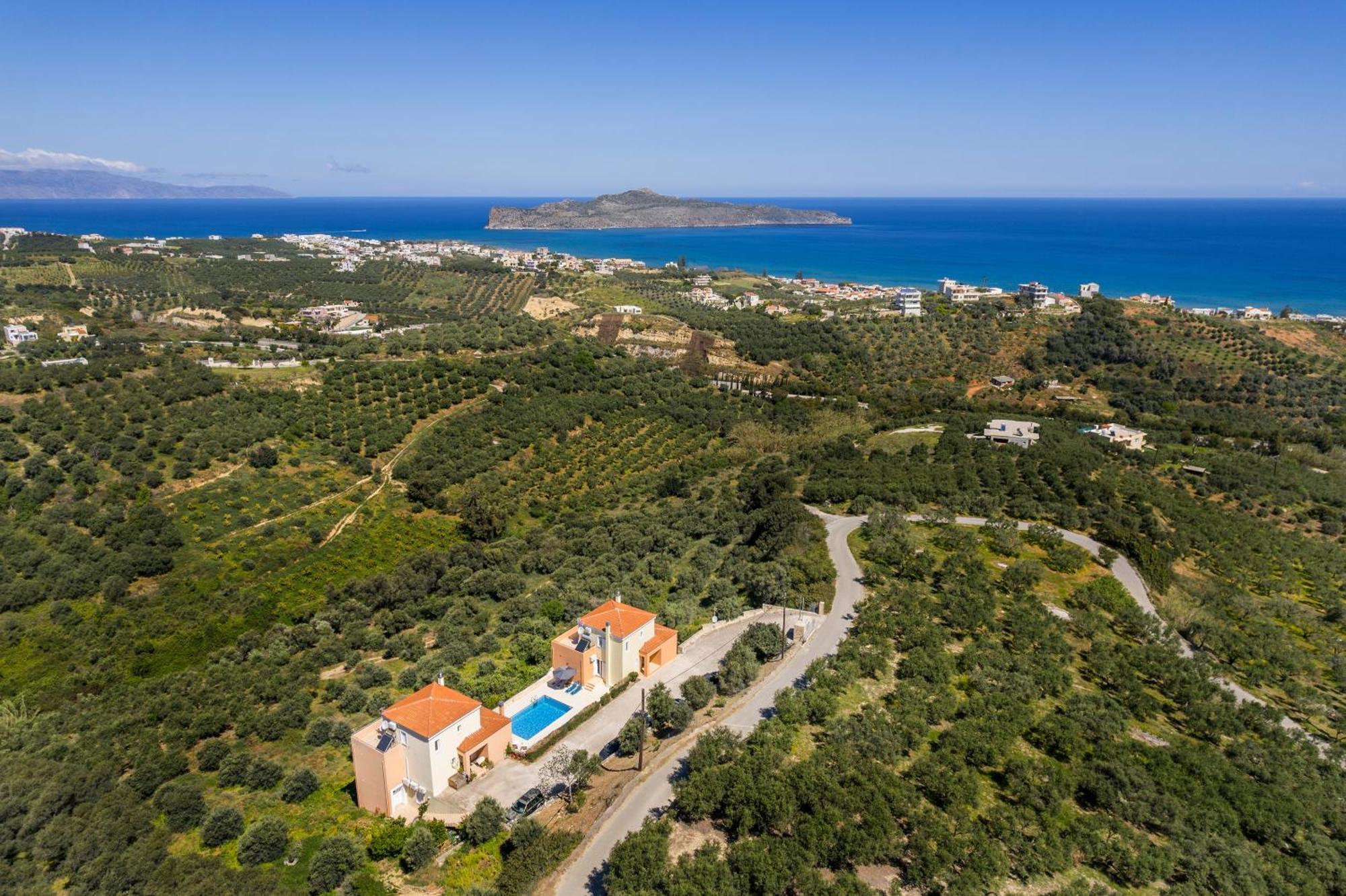 Olive Tree Hillside Apartment Stalós Exteriér fotografie
